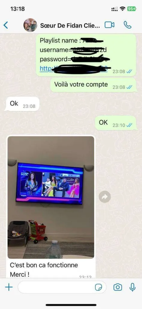 Mom IPTV WhatsApp support example 6